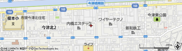 大阪府大阪市鶴見区今津北周辺の地図