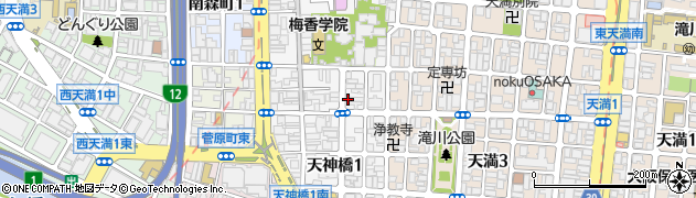 株式会社東農園　大阪営業所周辺の地図