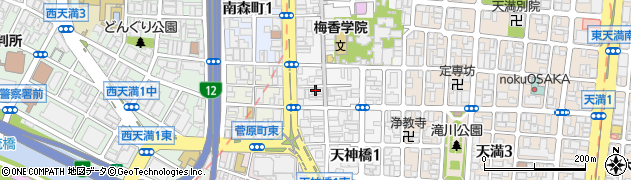 珈琲館麗門周辺の地図