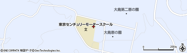 東京都大島町差木地フナギ周辺の地図