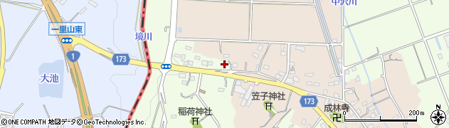 静岡県湖西市白須賀3594周辺の地図