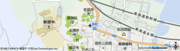 静岡県湖西市新居町新居1346周辺の地図