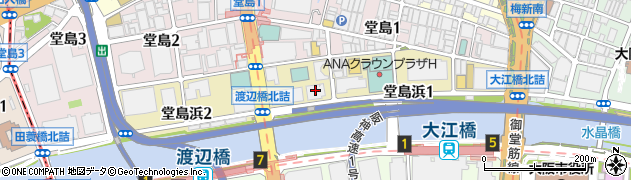 堂島幸鶴周辺の地図