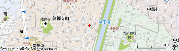 グランコート竜禅寺管理室周辺の地図