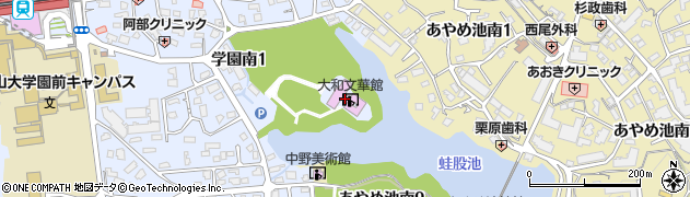 大和文華館周辺の地図