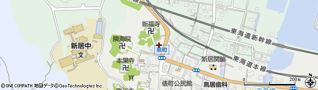 静岡県湖西市新居町新居1324周辺の地図