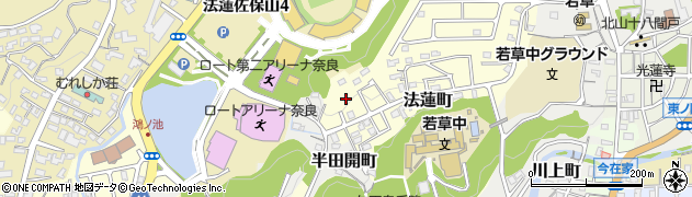 法蓮町127駐車場周辺の地図