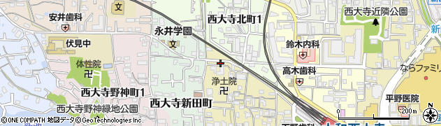 エンゼルクリーナー西大寺店周辺の地図