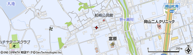 岡山県岡山市北区富原1177周辺の地図