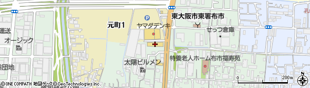 Ｖｏｌｋｓｗａｇｅｎ大阪東周辺の地図