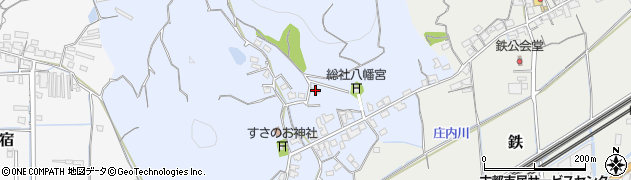 天理教東岡山分教会周辺の地図