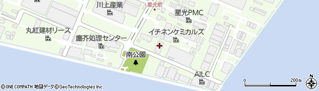 内原工業株式会社　播磨事業所周辺の地図