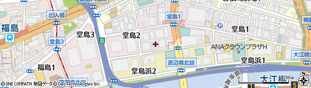 ＮＩＣＩｎｔｅｒｎａｔｉｏｎａｌＣｏｌｌｅｇｅｉｎＪａｐａｎ大阪校周辺の地図