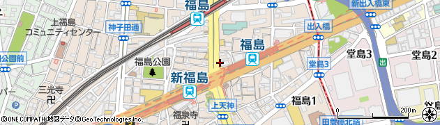 せかいち福島本店周辺の地図