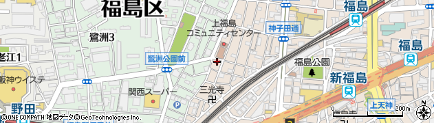 福島民主診療所指定居宅介護支援事業所周辺の地図