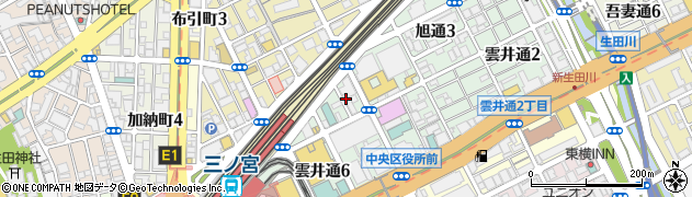 神戸 たん龍 三宮東店周辺の地図