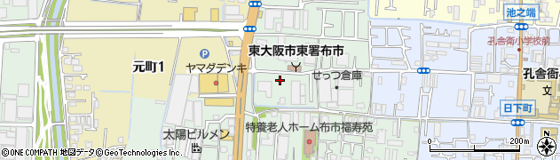 奈良交通株式会社　大阪営業所周辺の地図