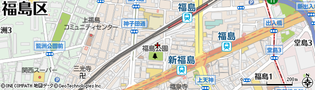 ニチイケアセンター　大阪福島周辺の地図