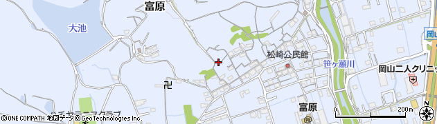 岡山県岡山市北区富原1911周辺の地図