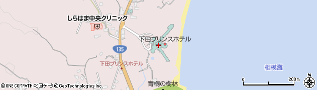 下田プリンスホテル周辺の地図