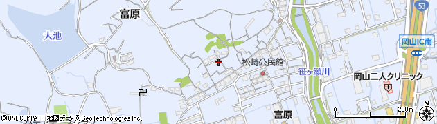 岡山県岡山市北区富原1944周辺の地図