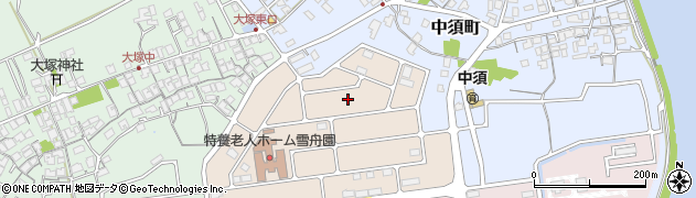島根県益田市かもしま北町11周辺の地図
