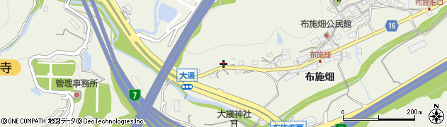 兵庫県神戸市西区伊川谷町布施畑541周辺の地図