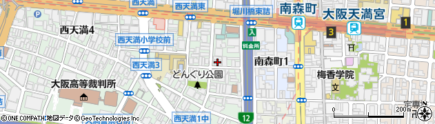 株式会社千代田機械製作所　大阪連絡所周辺の地図