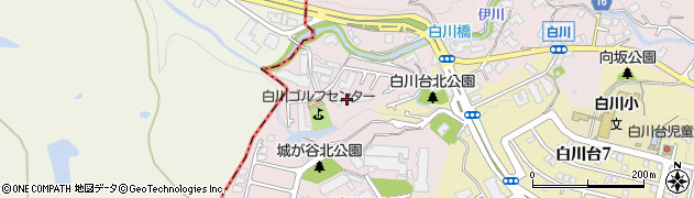 兵庫県神戸市須磨区白川（不計）周辺の地図