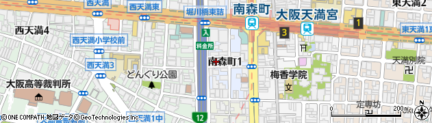 新晃工業株式会社　大阪支社周辺の地図