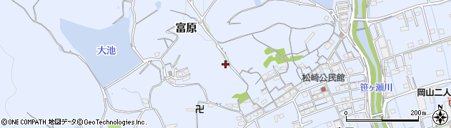岡山県岡山市北区富原1864周辺の地図