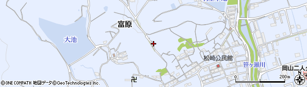 岡山県岡山市北区富原1993周辺の地図