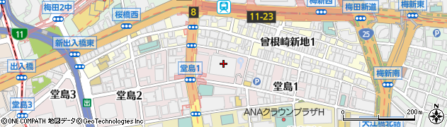 株式会社堀通信　大阪支社周辺の地図