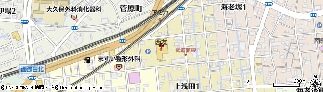 こむぎ工房　上浅田店周辺の地図