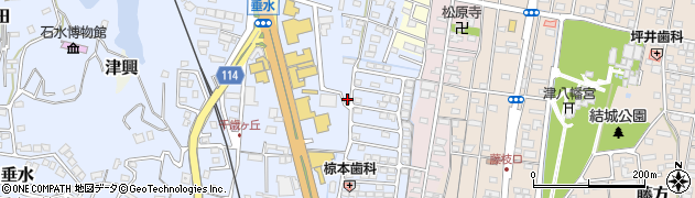 三重県津市垂水59周辺の地図