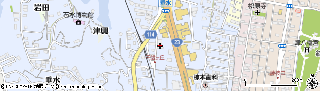 三重県津市垂水153周辺の地図