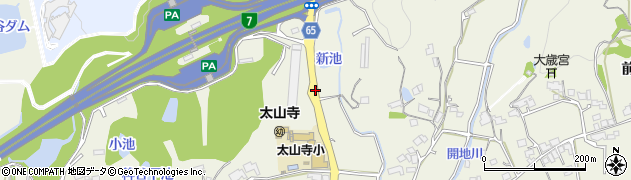 兵庫県神戸市西区伊川谷町（前開）周辺の地図