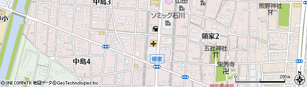 キャンドゥ浜松領家店周辺の地図