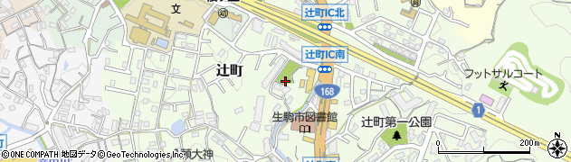 辻町第4公園周辺の地図