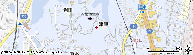 三重県津市垂水3032周辺の地図