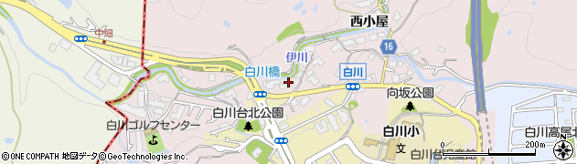 兵庫県神戸市須磨区白川（寺ノ前）周辺の地図