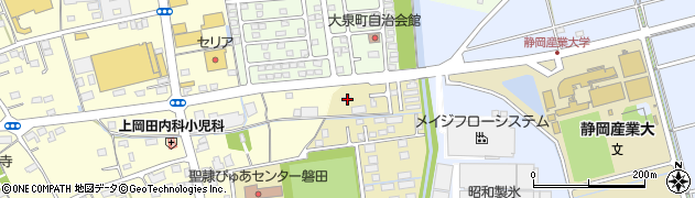 静岡県磐田市上大之郷1周辺の地図