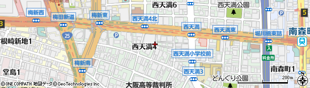 サリュ（弁護士法人）大阪事務所周辺の地図
