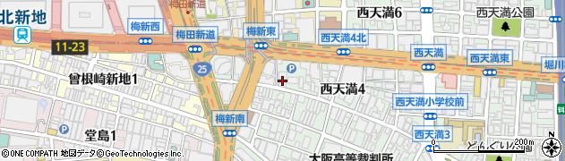 大阪府調査業協会（一般社団法人）周辺の地図