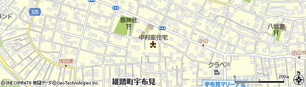 中村家住宅周辺の地図