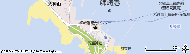 師崎港ＦＴ（名鉄海上観光船）周辺の地図