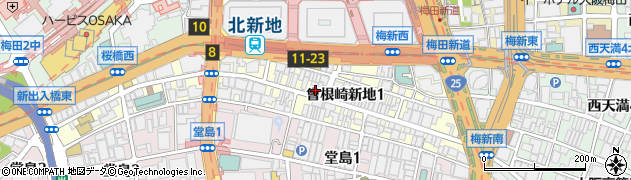 穂里開発株式会社　オリムピックゴルフ倶楽部　大阪事務所周辺の地図