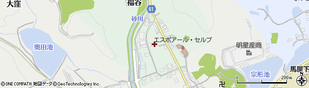 岡山県岡山市北区福谷34周辺の地図