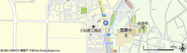 静岡県袋井市岡崎535周辺の地図