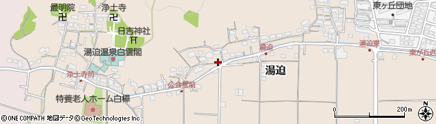岡山県岡山市中区湯迫周辺の地図